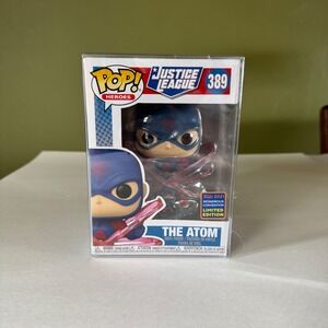 Funko Pop Heroes Justice League The Atom 389 2021 Wondrous Convention Limited Ed